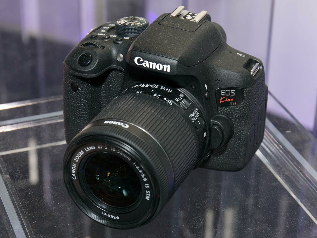 1. Canon Rebel Kiss T8i