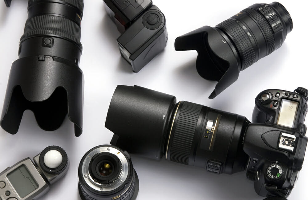 camera and lenses