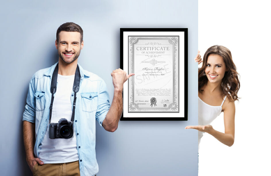 iPhotography Premium Certificate of Graduation Photography Course Online - iPhotography.com