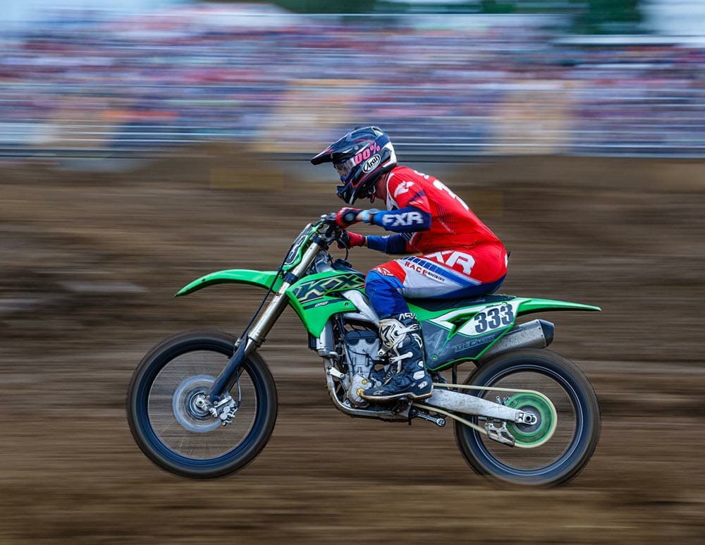 Craig Holzem Sports Motorbike Motorcycle Panning Motion Action