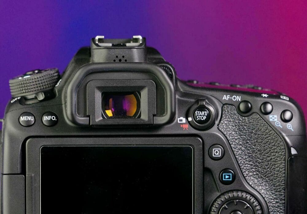 a photo of the back of a digital camera