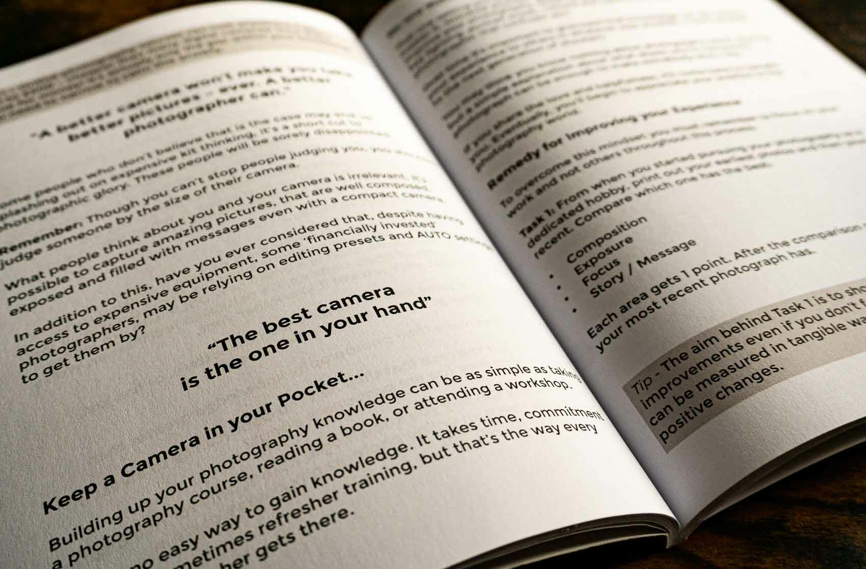 Wellbeing for Photographers Book by iPhotography 8