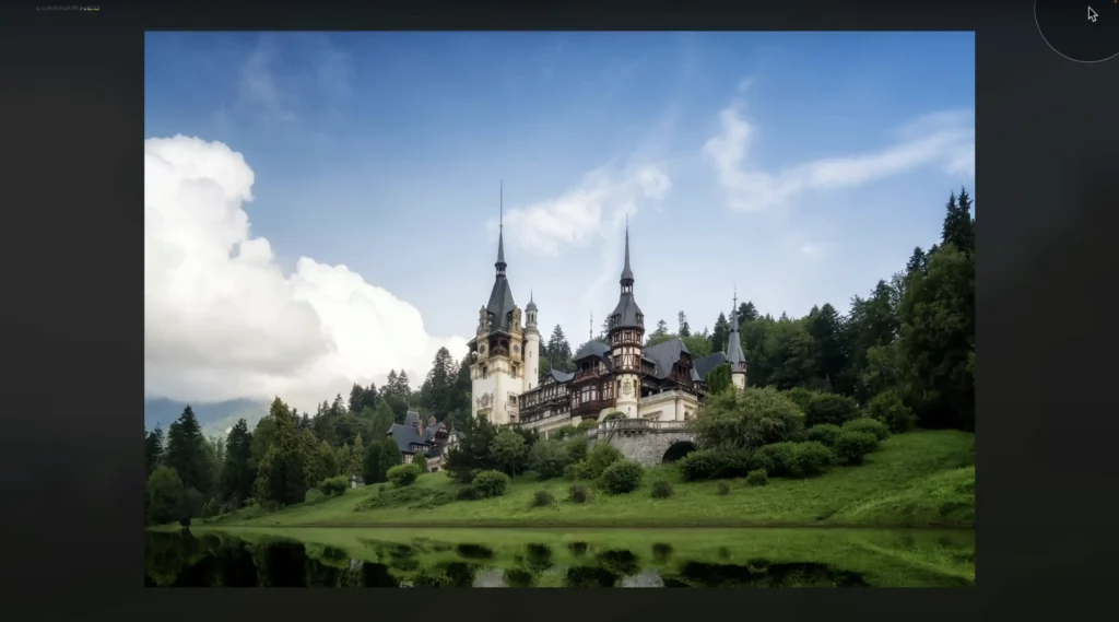 Landscape of a European Castle by Jakub Bors
