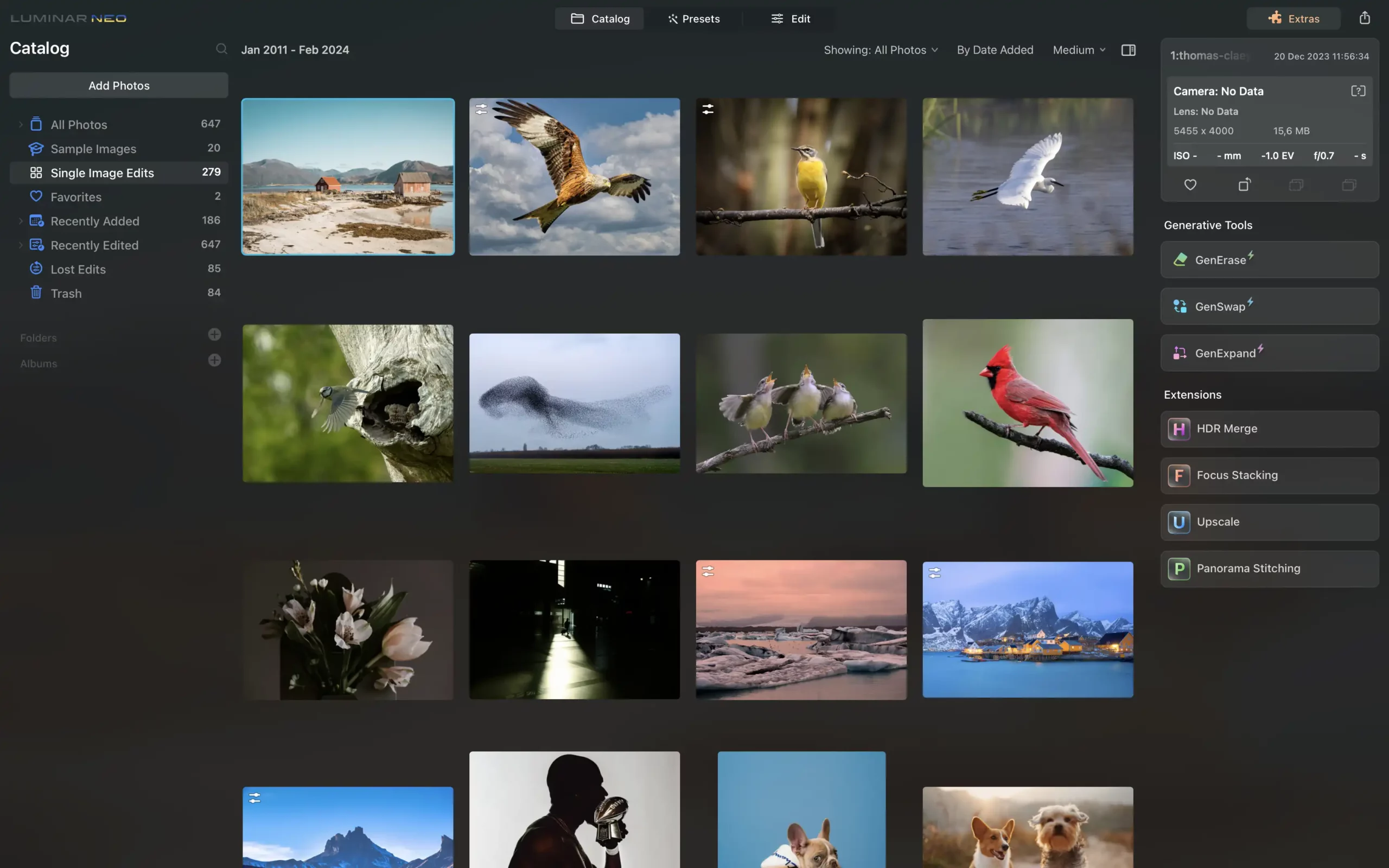 Luminar Neo Asset Library