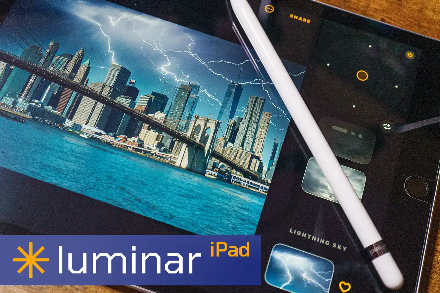 Sky Replacement on Luminar Neo app for iPad