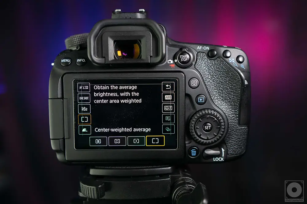 Centre Weighted Exposure Metering