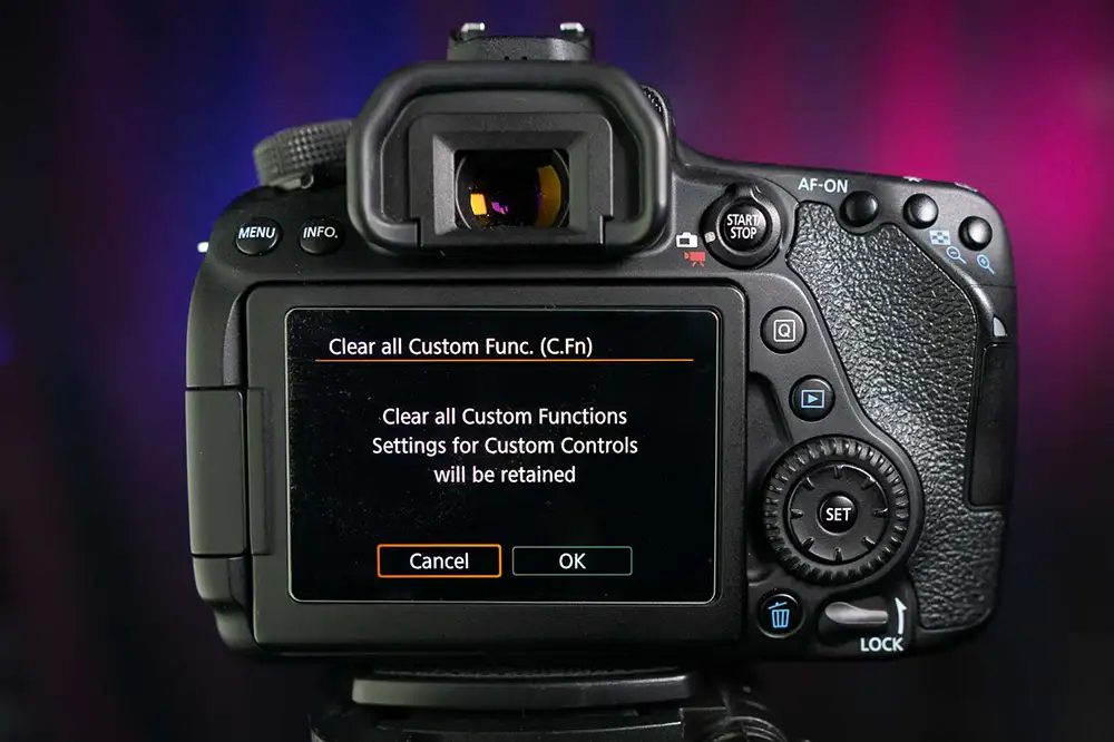 clear all custom functions