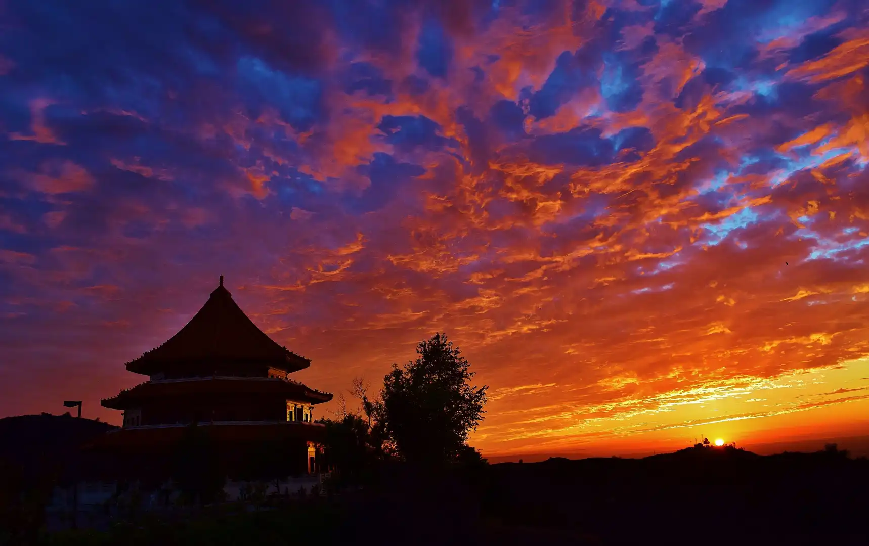 sunset sky