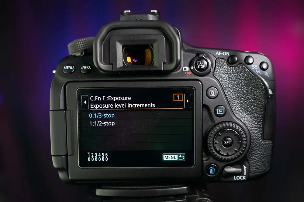 custom function camera screen