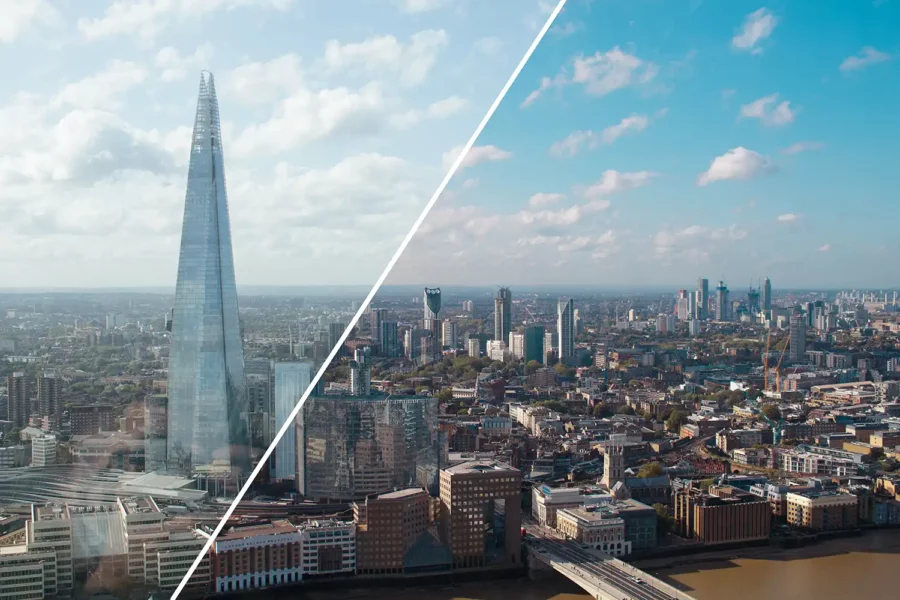 London city skyline