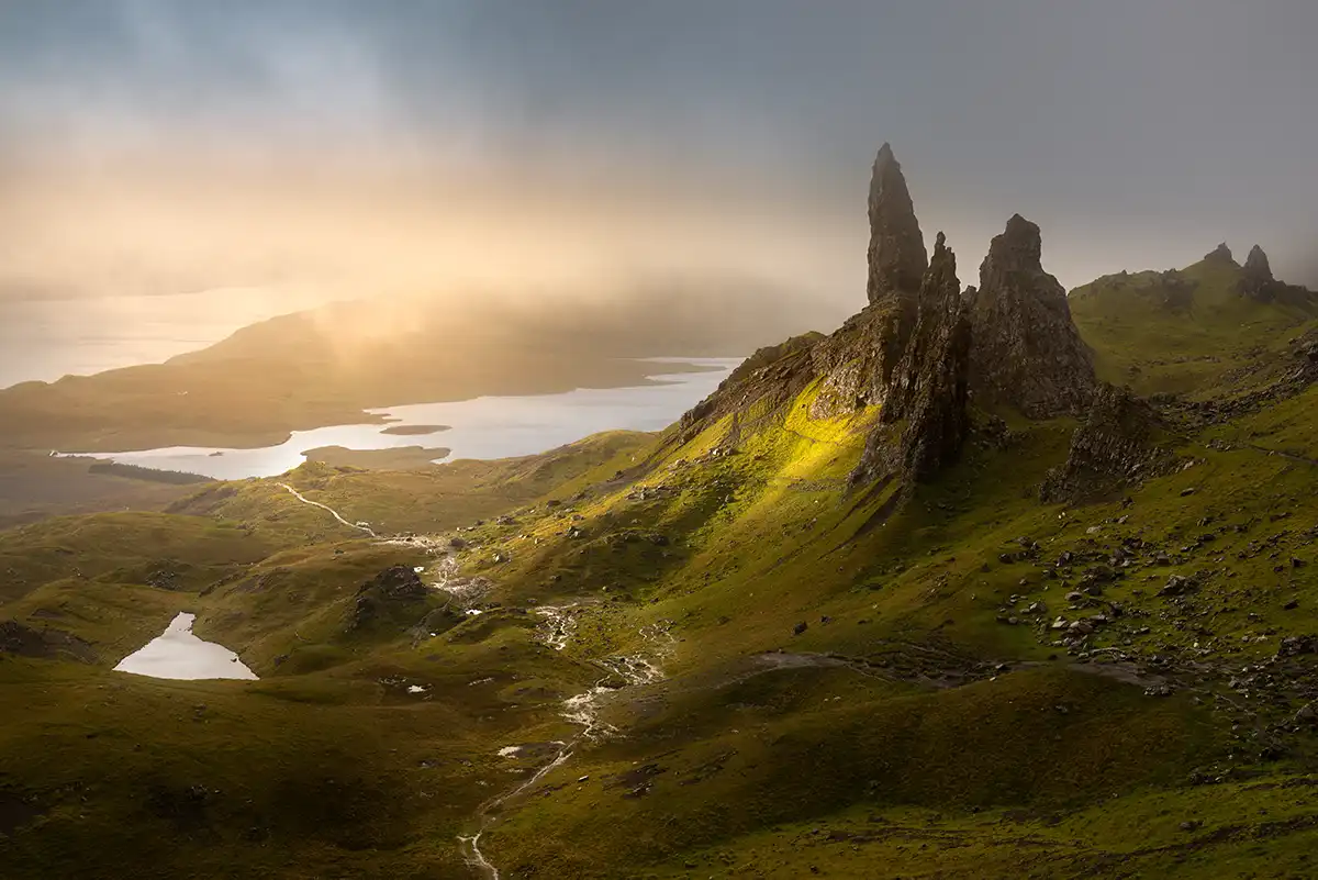 Scottish Highland mountains