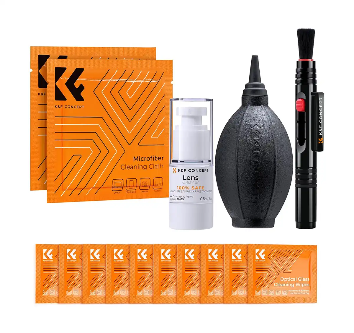 K&F Concept 15-in-1 Camera Lens Cleaning Kit
