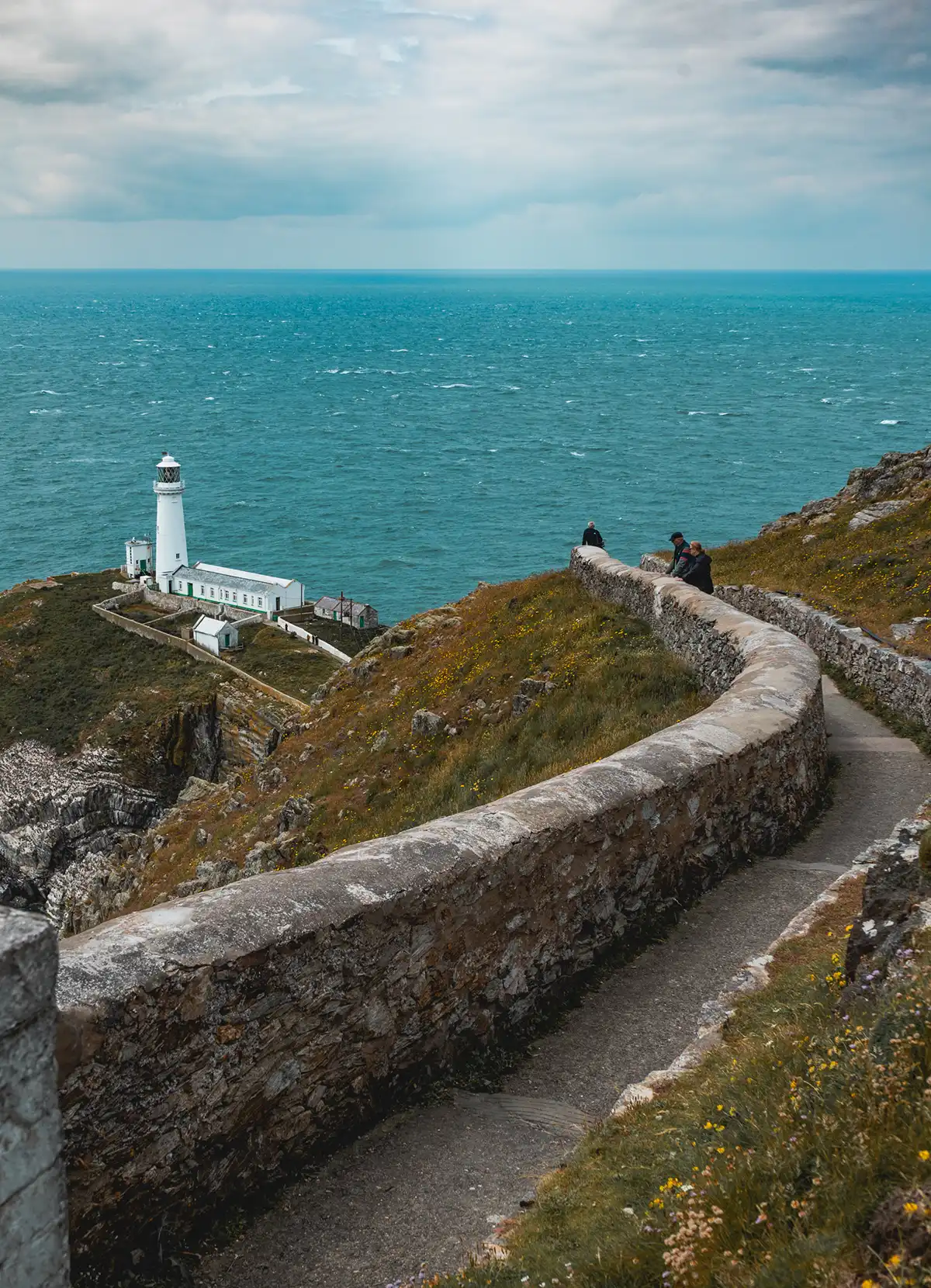 South Stack Lighthouse on the Isle of Anglesey North Wales
