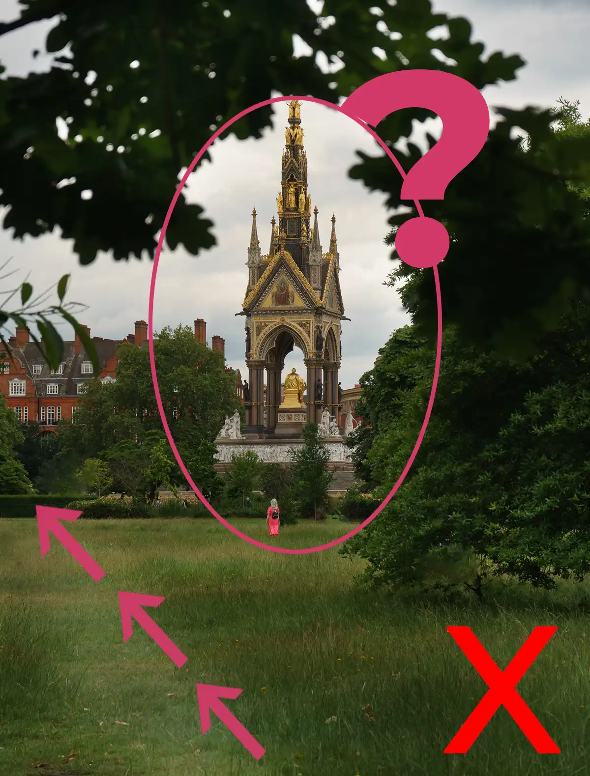 The Albert Memorial Hyde Park London Leading Lines Photography Guide