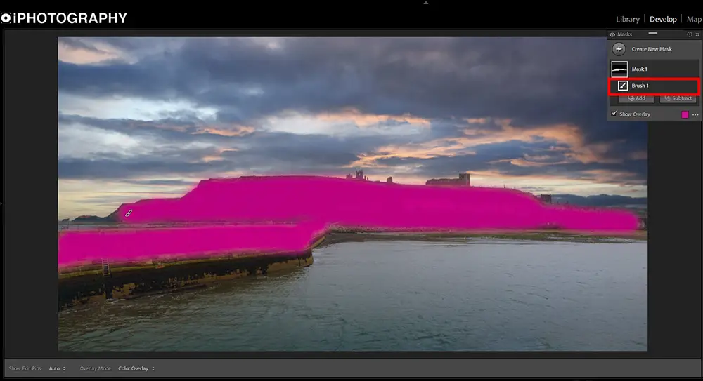 Lightroom Brush Mask