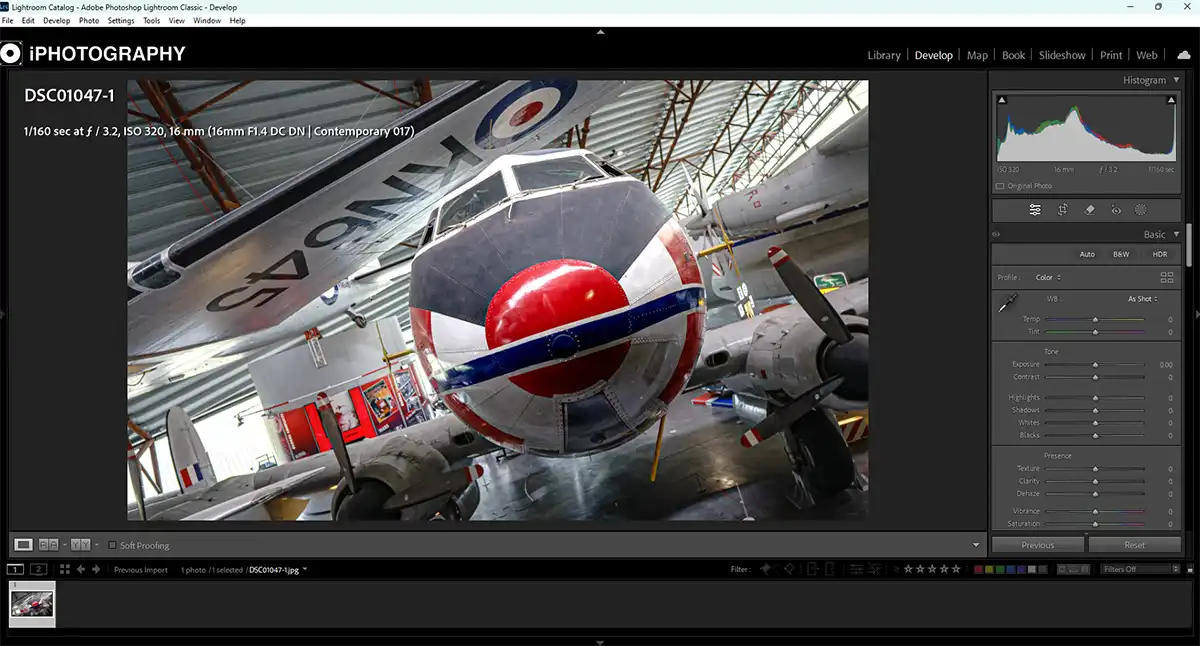 Lightroom Interface