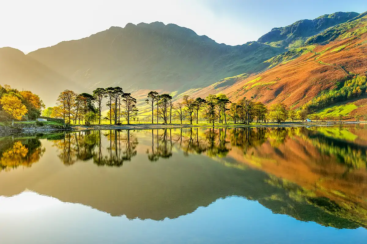 Buttermere Lake in the Lake District England