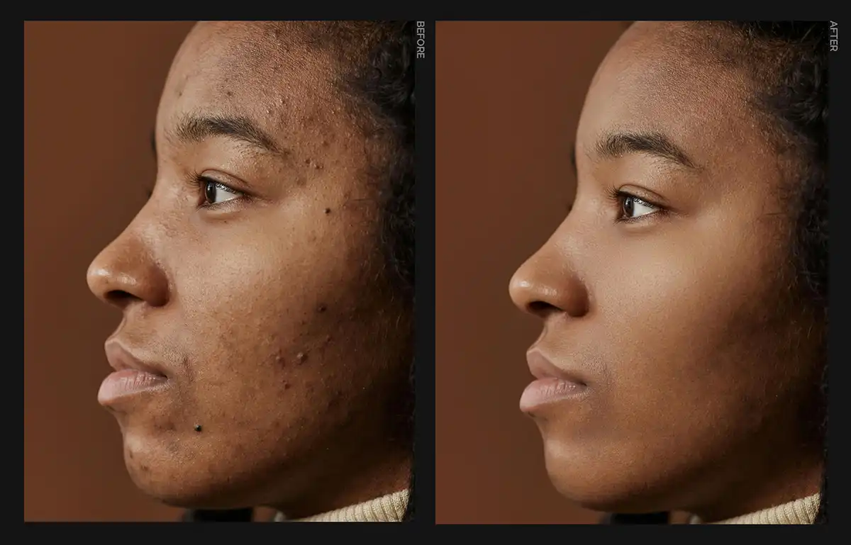 Retouch4me Software panel example