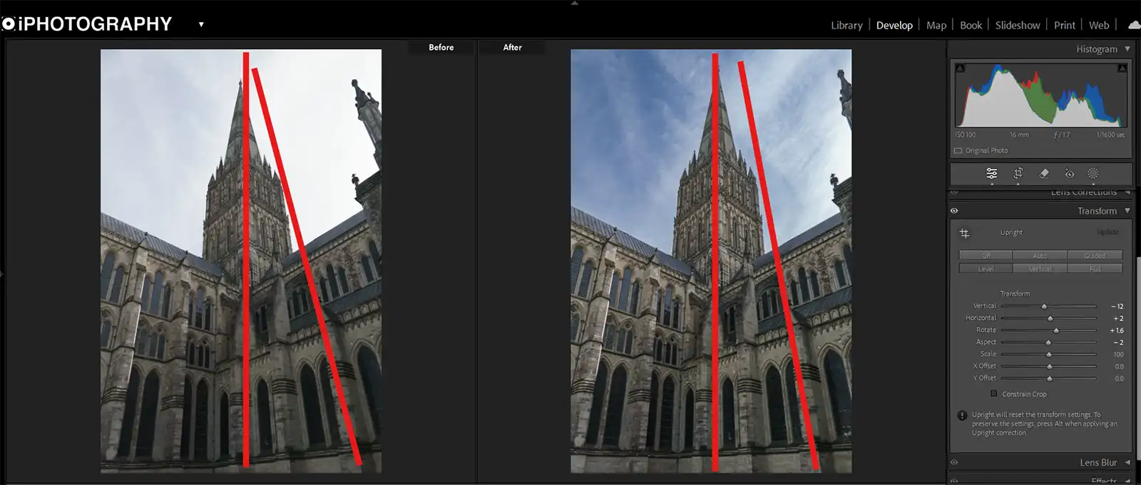 Transform Perspective Manual Corrections